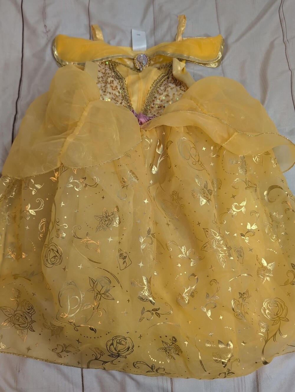 Disney Castle Collection Belle Beauty and the Beast Costume Dress Girls 5/6